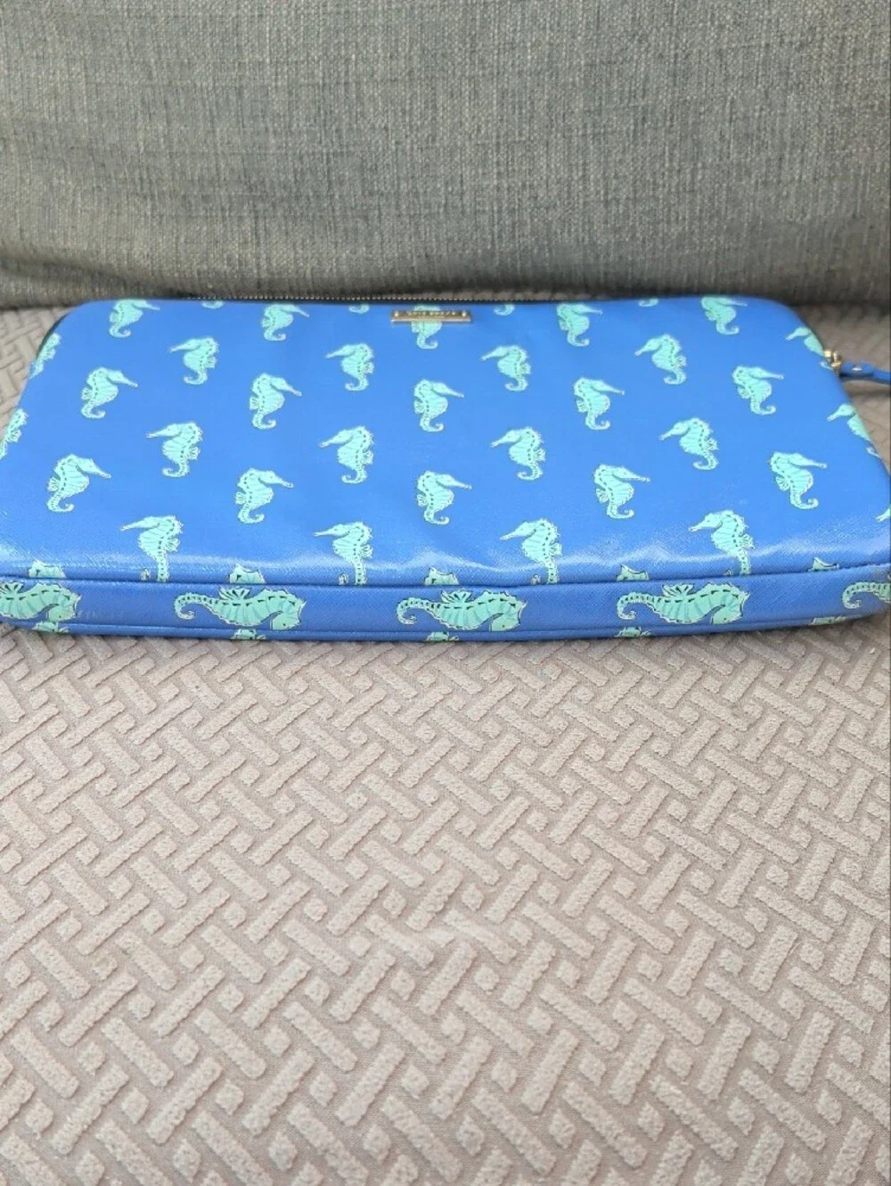 Kate Spade New York Cedar Sea Horse Laptop Bag 13